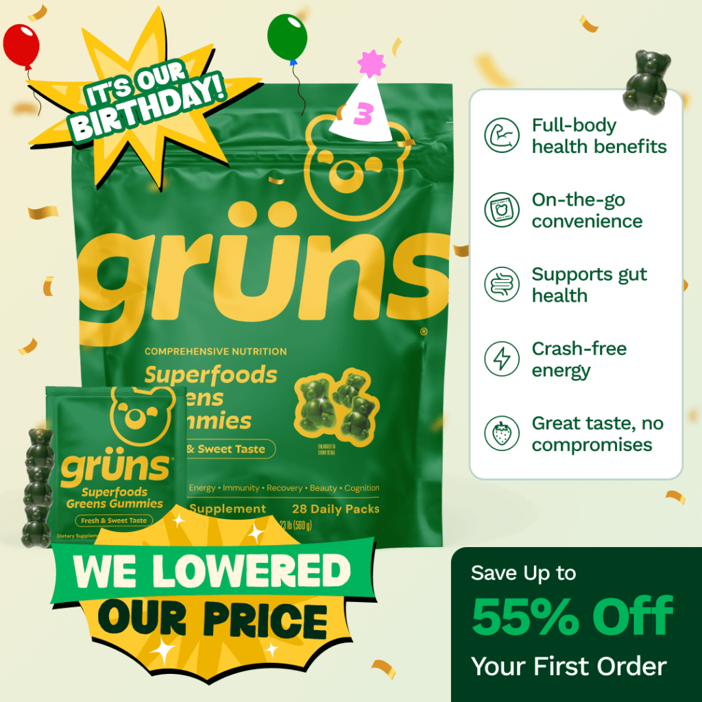 Grüns Superfood Gummies